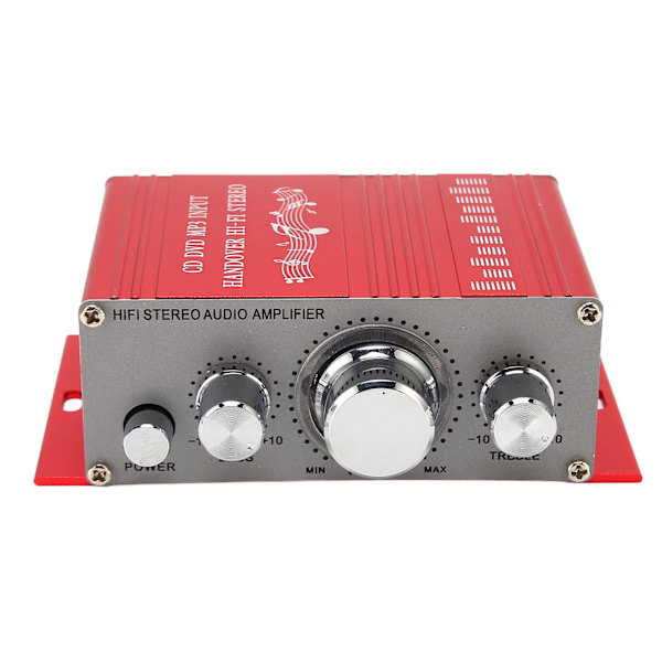 Bilströmsförstärkare DC 12V HiFi 20Hz - 20kHz MP3 CD DVD DSP 4 ljudfält bilaudioförstärkare för musikljudsystem