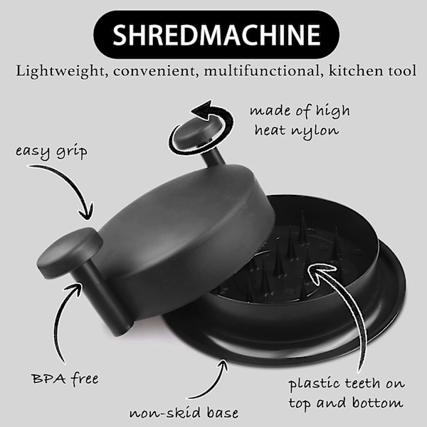 Kylling-shredder for Pulled Pork, Biff & Kylling - på lager