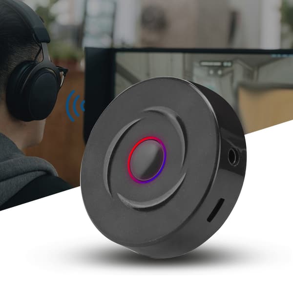 2-i-1 Bluetooth 5.0 Trådløs Audio Transmitter Receiver 10M Transceiver til Computere