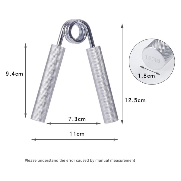 100lbs-350lbs Fitness Heavy Grips Håndledshåndgreb 100LB