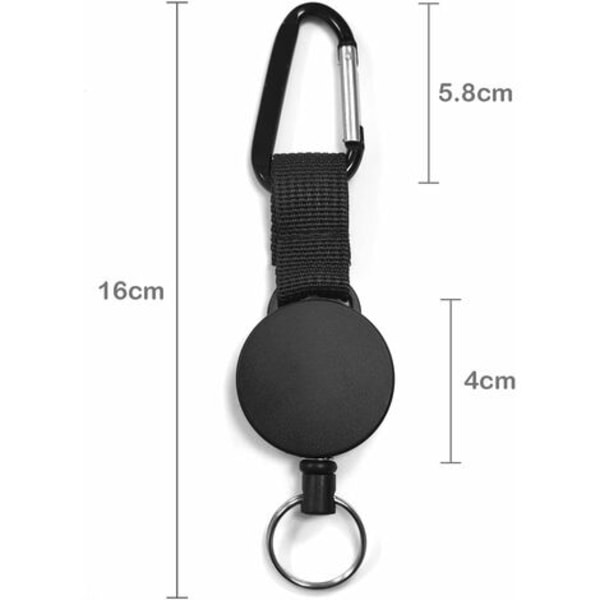 Retractable avainrengas käyntikorteille, opiskelijakorteille