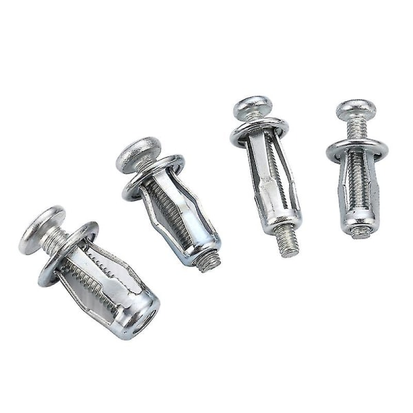 15 st M4 M5 M6 M8 Kronblad Nitar Mutter Jack Muttrar Bil Metallskruv För Ihålig Vägg Järnhud Kronblad Mutter Expansion Lykta 15pcs M6