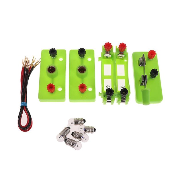 Kids Basic Circuit Electricity Learning Kit Fysik Pædagogisk legetøj