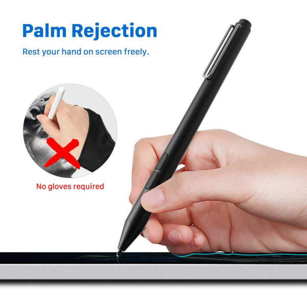 IG Stylus Pen til Microsoft Surface Pro 9/8/X/7/6/5/4/3/Surface Sort_xx