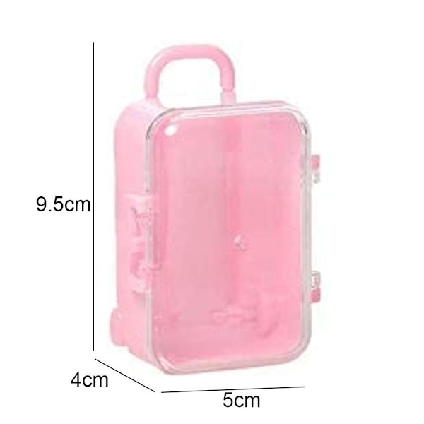 Sød Mini Rejse Hårdt Etui Æske Reception Gaveæske til Pink