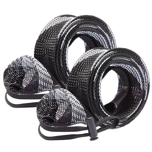 Bassdash Casting- ja Spinning-onkivapa Kotelo Suojaava Vapavarasto Black White