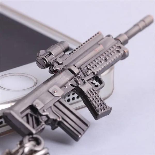 Nyhet Counter Strike Pistol Ak47 Nyckelring Herrar Prydnad Awp Gevär Sniper Cs Go Sabel Herrväskor Bilnyckelring Smycken Souvenirer 14