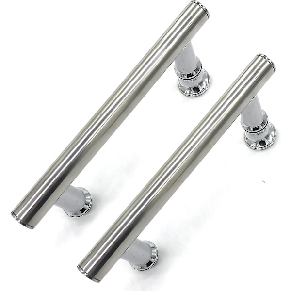 2 stk 145mm (14,5cm) krom ABS dusjhåndtak, hull til hull