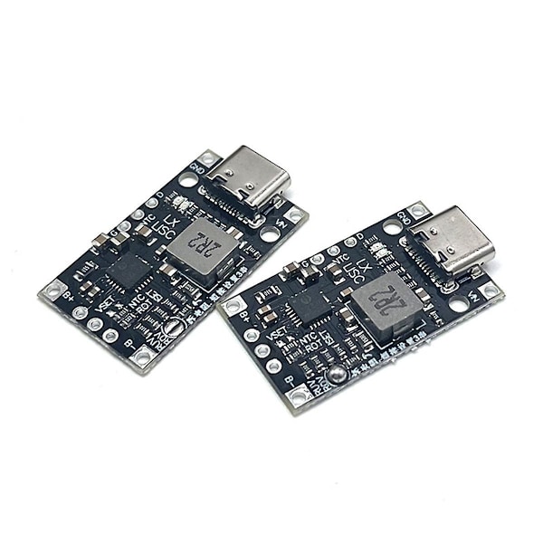 5 kpl Type-C 3S BMS -litiumpariston latausvahvistinmoduuli 8,4 V 12,6 V tasapainotetulla tuella Nopea lataus ilmaisimella
