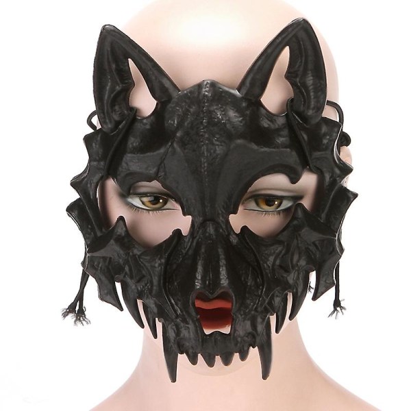 Dragon God Tiger Yasha Tengu Costume Props Mask #3