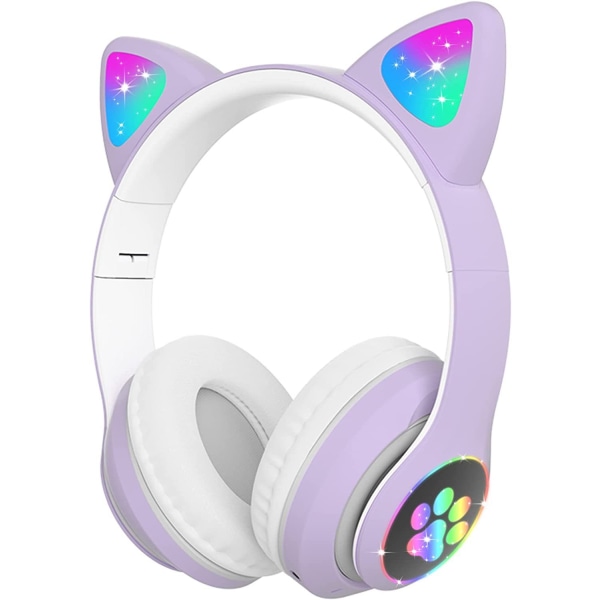Bluetooth-hörlurar för barn, hopfällbara over-ear-hörlurar