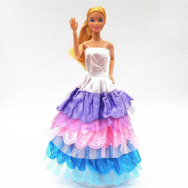 10 st 30 cm dockklänning bröllopsklänning Barbie flicka smokingklänning