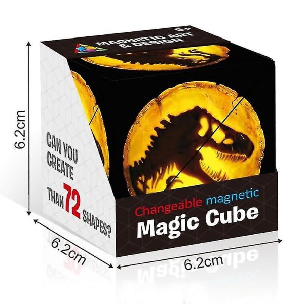 3d Magic Cube Shape Shifting Box Magic Cube Magnet Legetøj Anti Stress Hånd Flip Puslespil Legetøj Gift_s