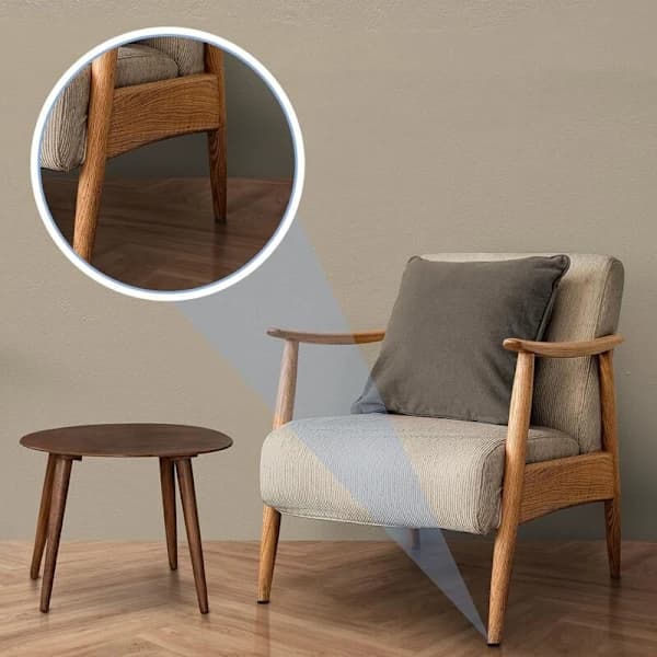 Pakke med 12 justerbare møbelfødder - M6 x 20 mm - Sort - Nivelleringsfødder til møbler, ben, stol, bord