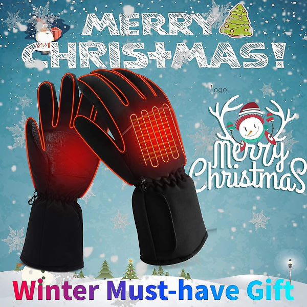 Elektriske opvarmede handsker til gigt hænder koldt vejr handsker holder varmen gaver