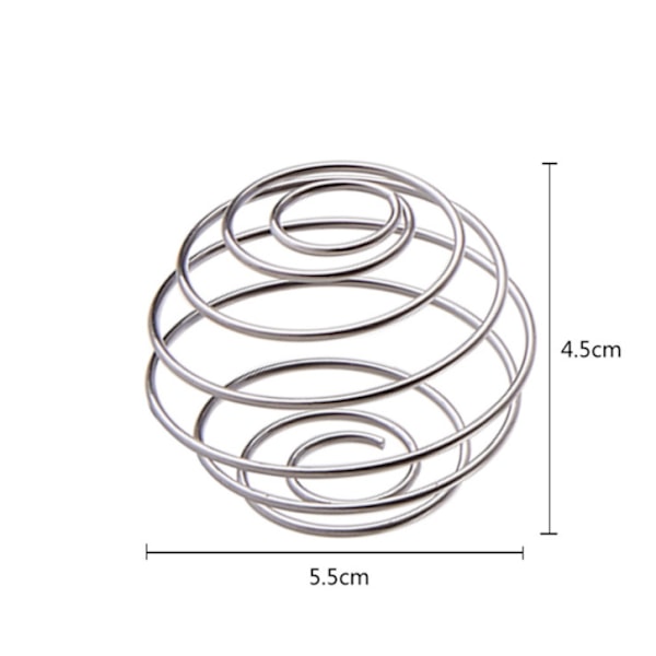 6 stk. Shaker Ball Whisk Ball Milkshake Protein Shaker Ball Wire