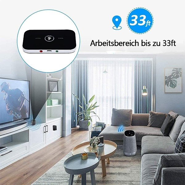 Bluetooth-sovitin, AUX Bluetooth -sovitin 5.0 Bluetooth
