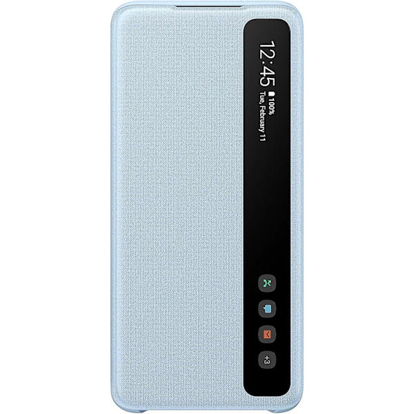 S20 | S20 5G Clear Vision Cover / Case - Himmelblå