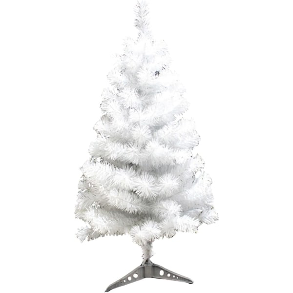 Juletræ 3ft/90cm PVC kunstig 7 farver juletræstativ Indendørs juledekoration Eas