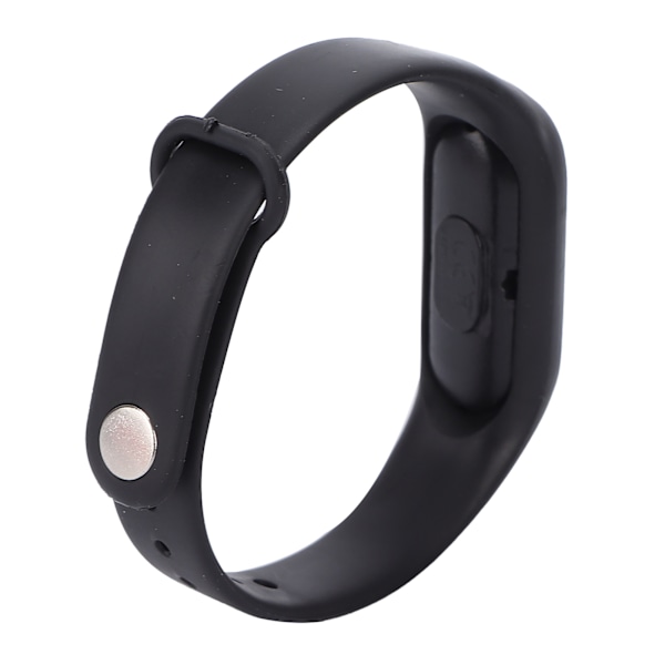 Smart Digitalt Ur Armbånd Lysende Elektronisk Ur Moderigtigt Stilfuldt Armbåndsur Sort