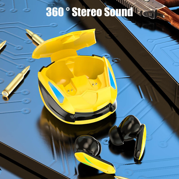 Kosketusohjattavat kuulokkeet Stereokuulokkeet In-Ear-kuulokkeet LED-näytöllä