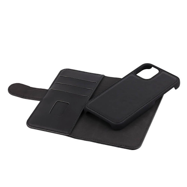 GEAR Mobiilikuori Musta iPhone 12 Mini 2-in-1 Magneettinen Kotelo Black Svart