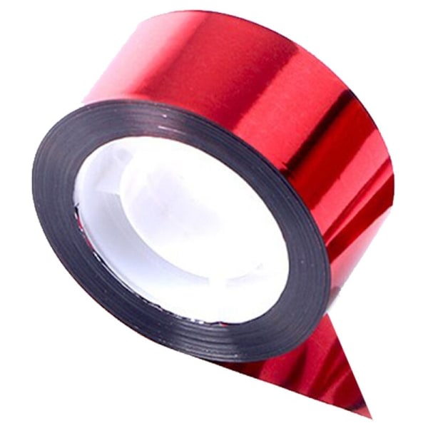 328/262ft Skremmende Fugl Flerfarget Fuglerepellent Tape - 4.8cm x 80m Ren Rød