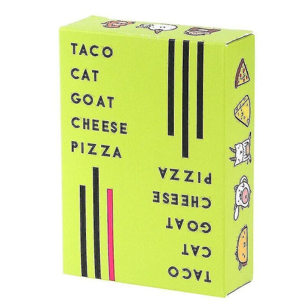 Taco Katt Geitost Pizza Kortspill