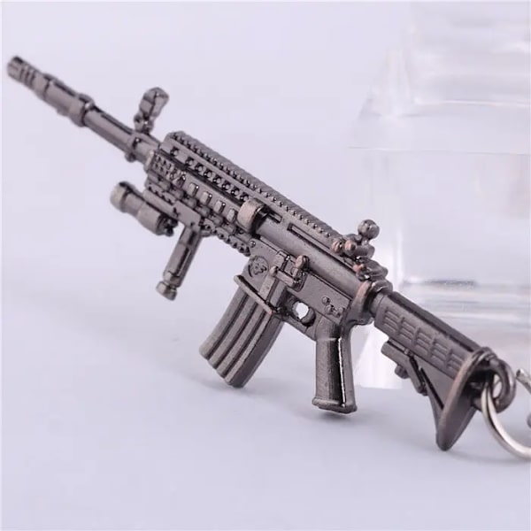 Nyhet Counter Strike Pistol Ak47 Nøkkelring Menn Pynt Awp Rifle Sniper Cs Go Sabel Herreveske Bil Nøkkelring Smykker Suvenirer 18