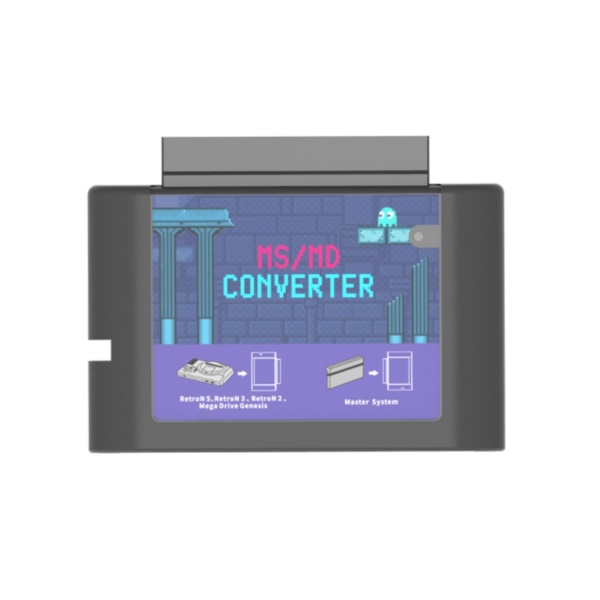 Speltillbehör för MS Converter Game Burn Card Adapter för System Game Cartridge retron5 retron3 retron2