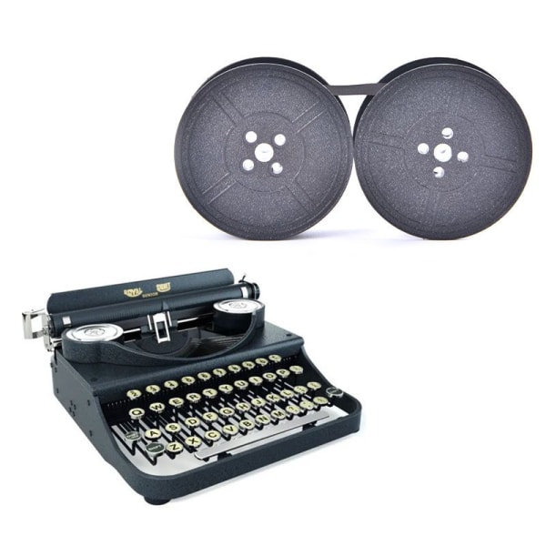 1:a Universal Skrivmaskin Spool Ribbon kompatibel för skrivare