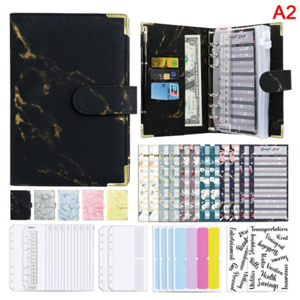 A6 Budsjettperm Kontantkonvolutt Planlegger System Organizer med Bu Style9 Style9 A2