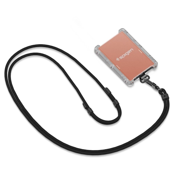 Spigen 2-PAK Universal Stroppsett Kryss & Håndledd Svart