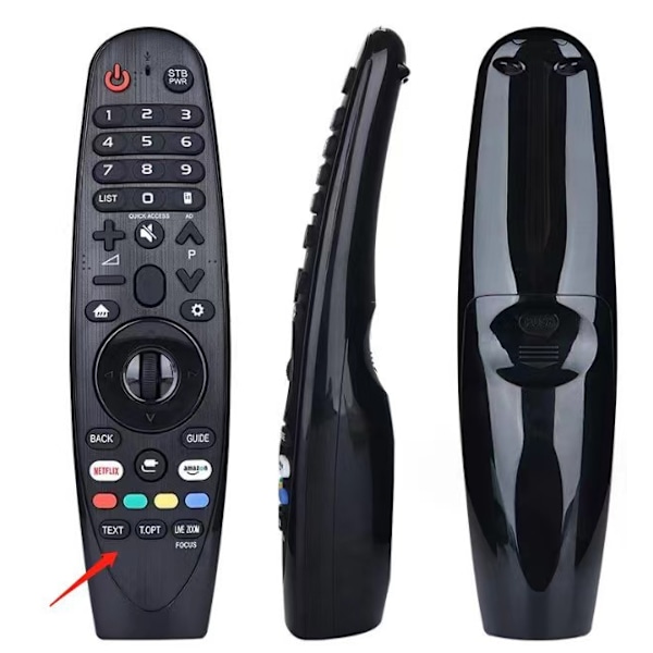 LG Magic Remote -kaukosäädin, yhteensopiva useiden LG-mallien, Netflixin ja Prime Videon pikakuvakkeiden kanssa null ei (18BA infrapunainen ei ääntä ei mikrofonia kuvake) Style 5