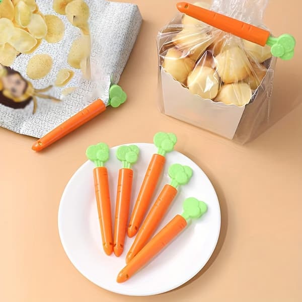 Magnetisk Madpose Forseglingsclips Sæt, Støvtæt Fugttæt til Snack Opbevaring