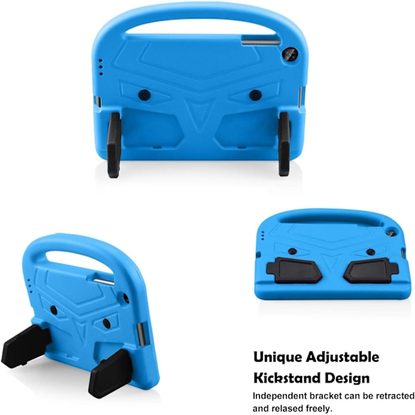 Etui for Samsung Galaxy Tab A 10.1 SM-T510/T515 Lett Støtsikkert Grip Unikt Etui for Barn SM-T510 10.1 Tommers Nettbrett 2019 Blå