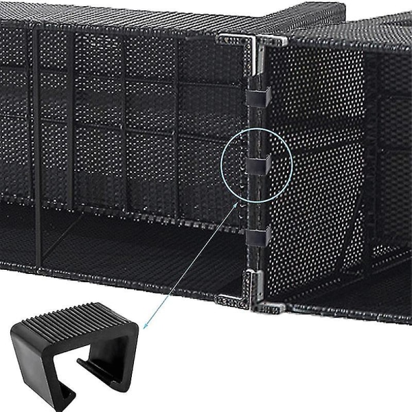 Fletmøbelklemme Multifunktionel Flet Sofa Forbindelse Fastgørelse Holdbar Udendørs--5.25cm