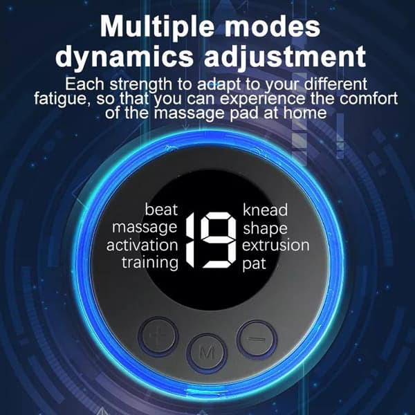 Multifunktionel fodmassage elektrisk EMS-plade fodakupunkturstimulator massage No remote control One-size