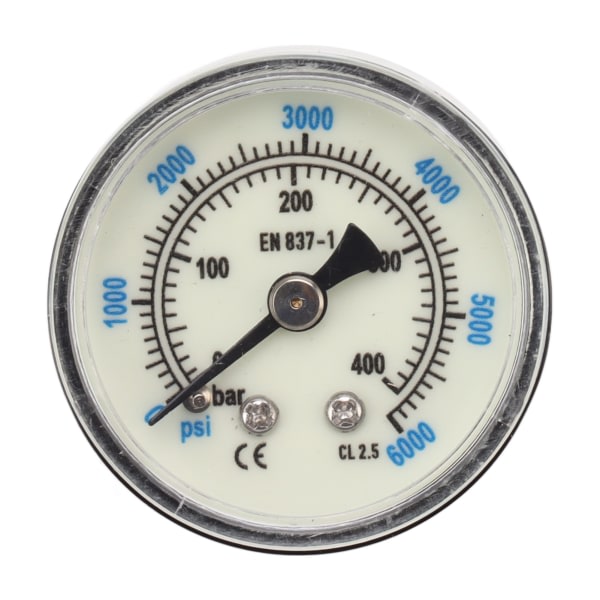 6000 Psi CO2 Pressure Gauge 1/8npt Thread Air Pressure Gauge