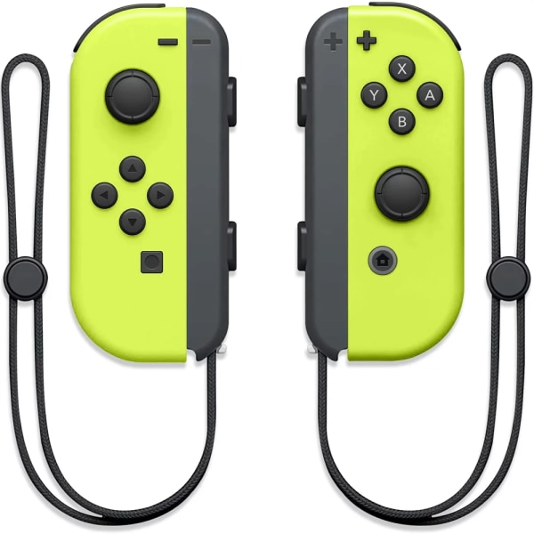 Trådløs håndkontrol Joy-Con (L/R) til Nintendo Switch / OLED / Lit Neon Yellow