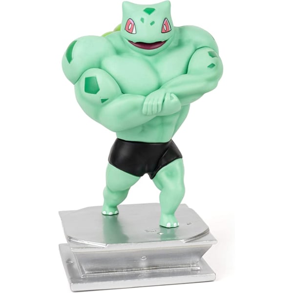 Anime Action Figur GK Bulbasaur Figur Staty Figurine Bodybuilding Series Collectio