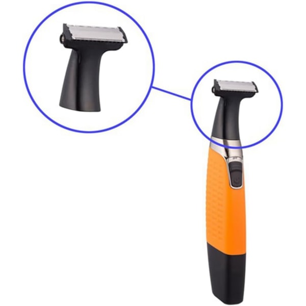 2 stk for trimmertype erstatningshode elektrisk barbermaskin Rengjøring trimmerhode elektrisk barbermaskin
