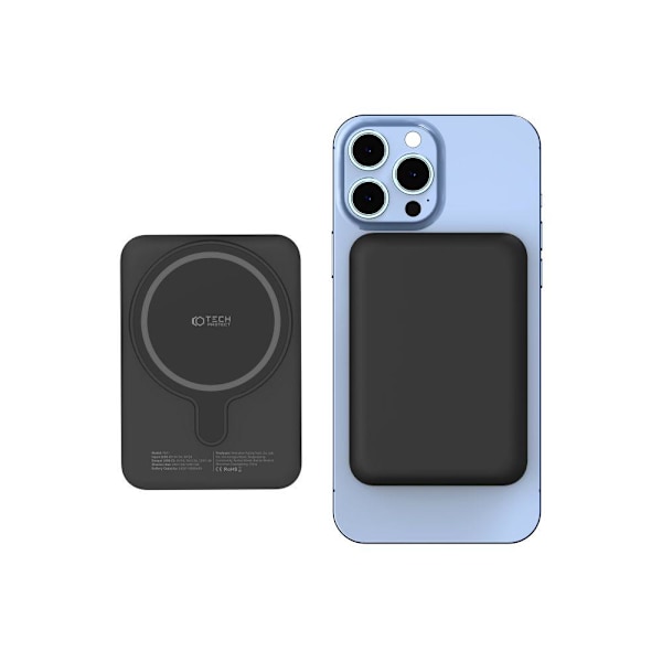 Tech-Protect 10000 mAh MagSafe Powerbank LifeMag Svart