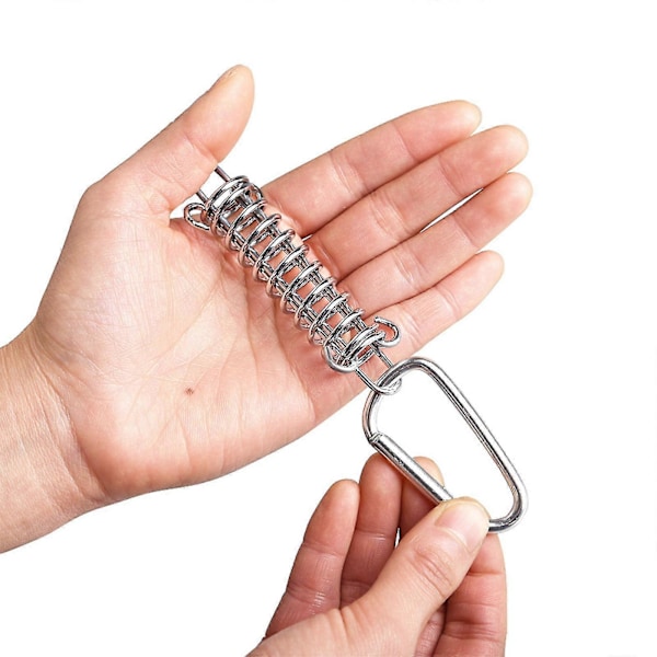 4st Markisfäste Set Spänningsfjäder, Legeringsfjäder Markisfjäderspänne, Kraftigt Solskyddssegelfixeringskit_xx