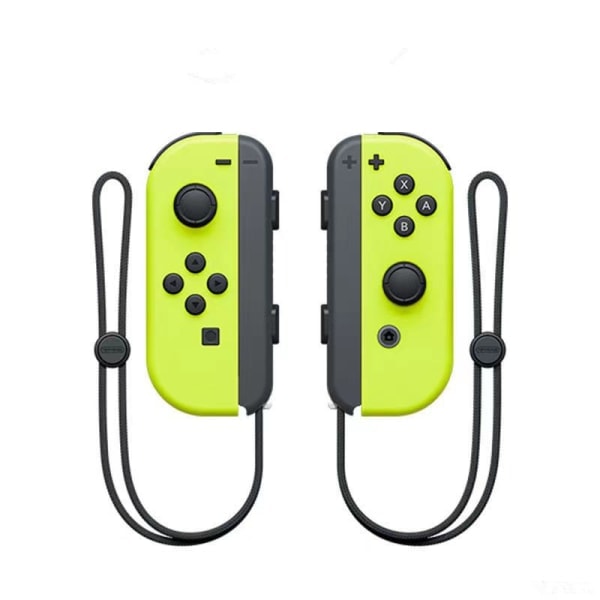 NS-kytkin vasemman ja oikean kahvan joycon-kahva kytkin bluetooth-kahva kauko-herätyksellä ja käsihihnalla sähköinen keltainen kahva Electric yellow handle