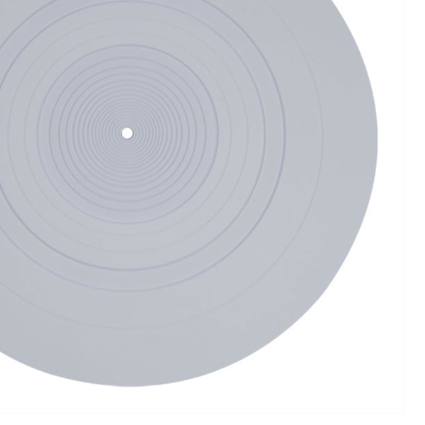 12\" Gummisilikon Platespillermatte for Alle LP Vinyl Platespillere
