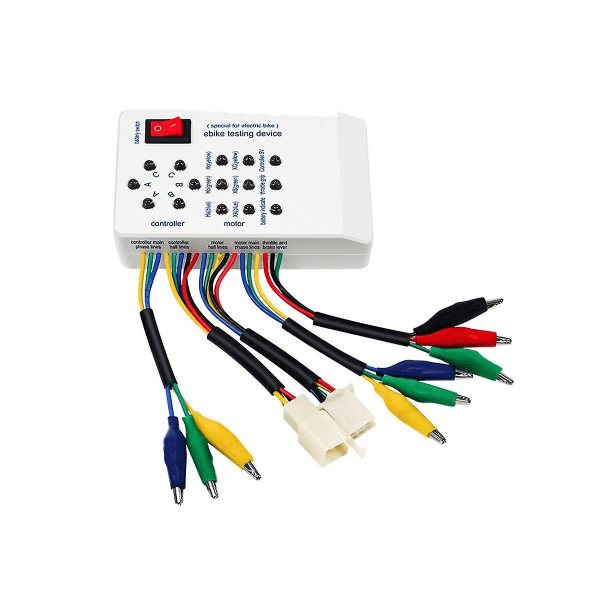 Bil Børsteløs Motortester Elektro Bil E-sykkel Scooter Børsteløs Motor Kontroller Tester 60/120 24