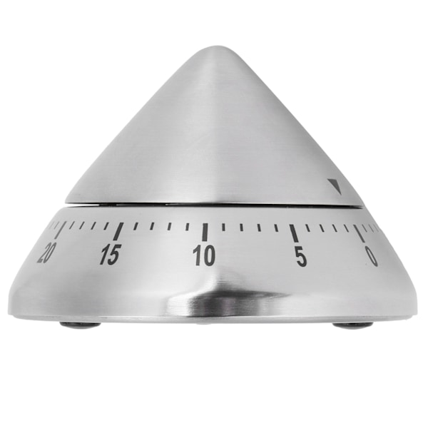 Kjøkken Koker Timer Rustfritt Stål Mekanisk Timer Påminnelse Tidshåndtering Verktøy (Skarp Form)