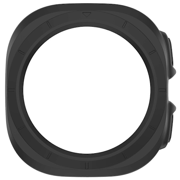 Hard PC-deksel for Samsung Galaxy Watch Ultra 47mm, Halvbeskyttende Armbåndsdeksel Black