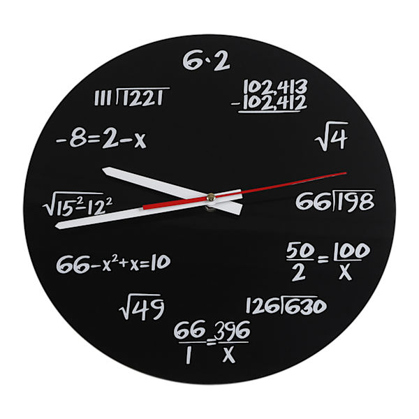 Akryl Vægur Matematisk Moderne Design Hjemmekontor Dekoration Tilbehør_xx